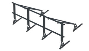 Ограждение кровельное для профнастила Orima SYT, H=600 мм, L= 3000 мм RR 750