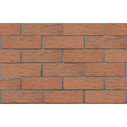 Кирпич облицовочный керамический ЛСР, 1НФ пустотелый, цвет: светло-коричневый, рустик, М175, 250х120х65 мм