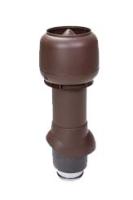 P-вентиляционный выход Vilpe, 125/ ИЗ/ 500 мм шоколадный