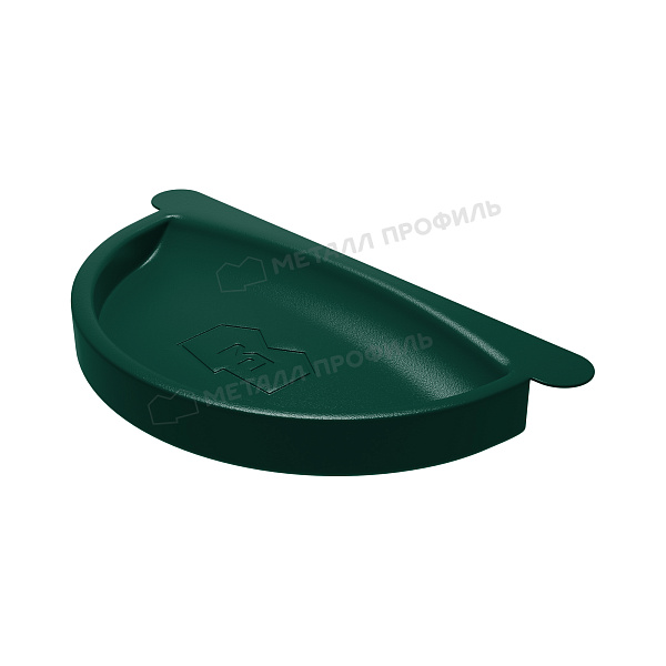 Заглушка желоба Ø150 мм Металл Профиль Foramina, PUR, RAL 6005