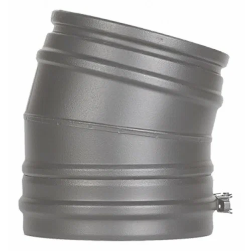 Отвод 15° Schiedel Permeter 25, Ø300/350 мм серый