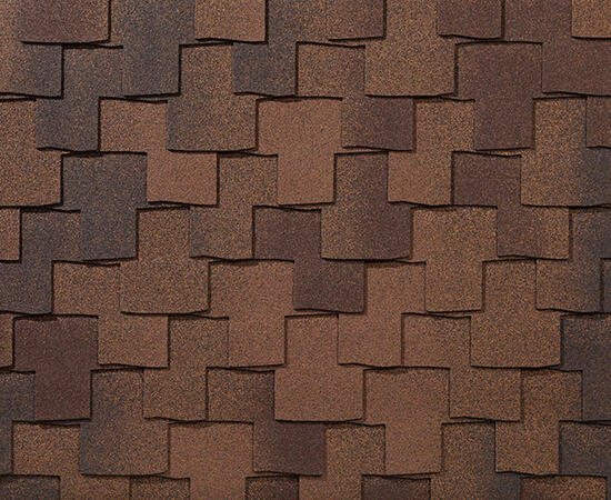 Битумная черепица RoofShield, Премиум, фьюжн цвет: Саванна, 2.25 м² / уп.