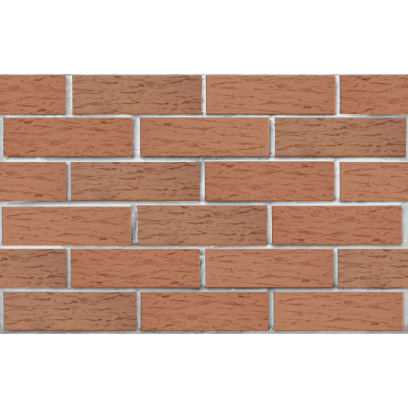 Кирпич облицовочный керамический ЛСР, 1НФ пустотелый, цвет: светло-коричневый, рустик, М175, 250х120х65 мм