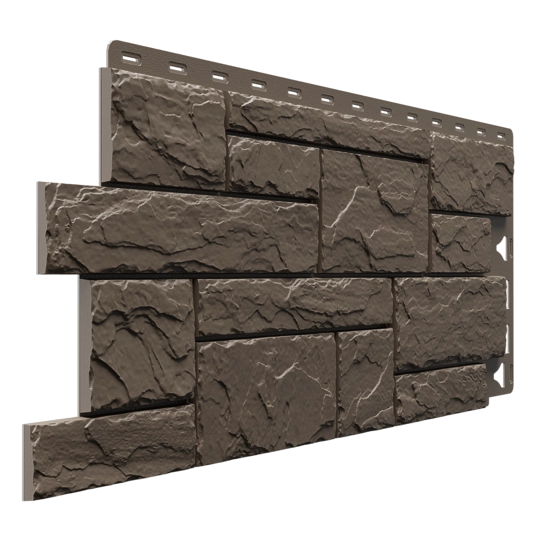 Фасадные панели Docke Сланец, 1052х432 мм Standart, цвет: Куршевель