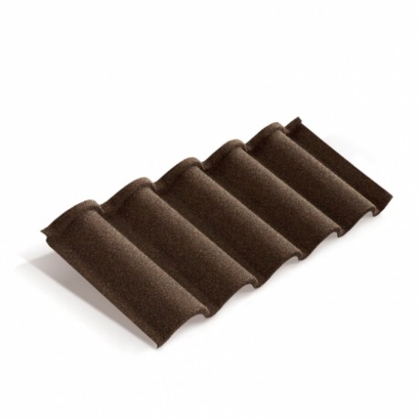 Композитная черепица Grand Line Palermo, 1040х350 мм цвет: капучино