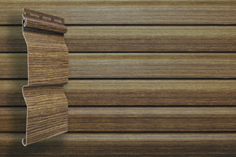 Сайдинг Grand Line, корабельная доска, L=3000 мм, серия Design Tundra, цвет: кедр