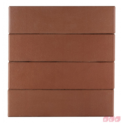 Кирпич облицовочный керамический ЛСР, 1НФ пустотелый, цвет: коричневый, гладкий, М175, 250х120х65 мм