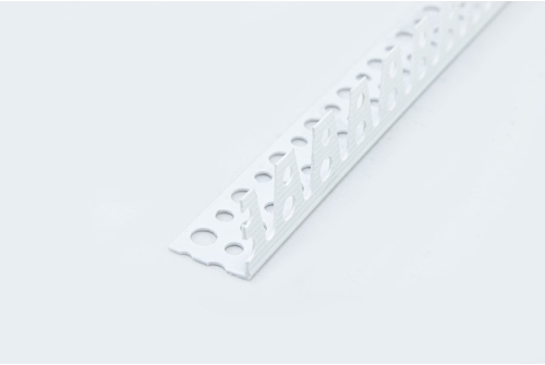 Профиль угловой ПВХ, арочный перфорированный под штукатурку 3м, Grand Line