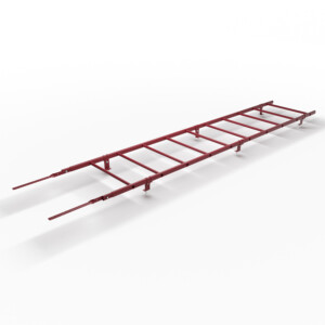 Лестница кровельная, универсальная Roofsystems Prestige 400, L=3000 мм RAL 3005