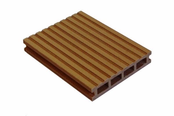 Террасная доска MasterDeck Light 140 мм, L= 6000 мм цвет: орегон