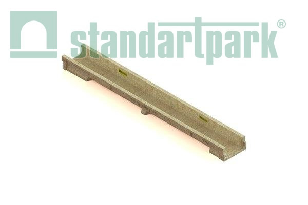 Лоток водоотводный Standartpark, CompoMax Basic, DN100, h 60, арт: 7010