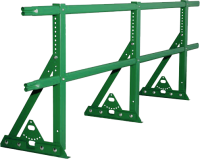 Ограждение кровельное, универсальное Roofsystems Elite Next, H=600 мм RAL 6005, L=3000 мм