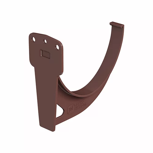 Кронштейн желоба, Технониколь пвх, стандарт Ø 125 мм, цвет: коричневый