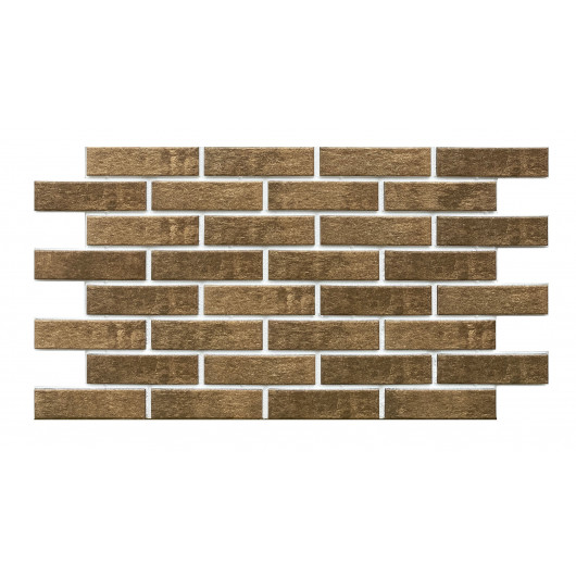 Термопанель рядовая Европа с плиткой Keramin, 1020х600 мм, 100 мм ППС, гладкий, цвет: Теннесси 3