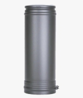 Элемент трубы 500 мм, Schiedel Permeter 25 мм, Ø200/250 мм серый