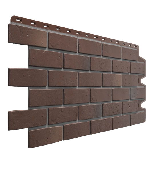 Фасадные панели Docke Berg, 1032х460 мм Premium, цвет: коричневый