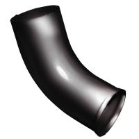 Колено стока, Grand Line Ø 90 мм, RAL 9005