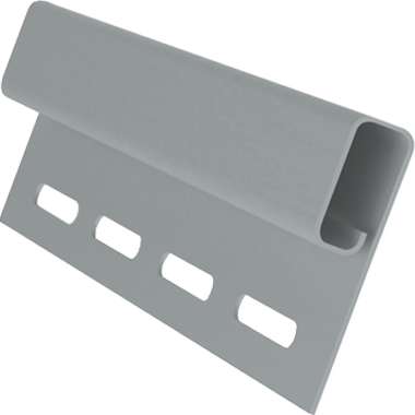 Финишная планка пвх, Grand Line, L=3000 мм серия Classic Standart, цвет: серый