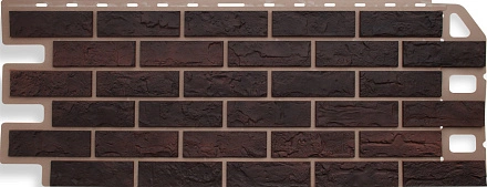 Фасадные панели Альта Профиль, Кирпич, 1140 х 480 мм цвет: жженый