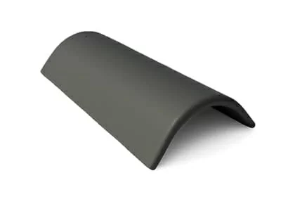 Коньковая черепица Braas Тегалит цвет: черный