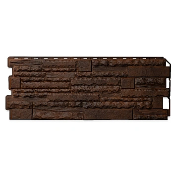 Фасадные панели Альта Профиль, Камень скалистый, 1170 х 450 мм цвет: тибет