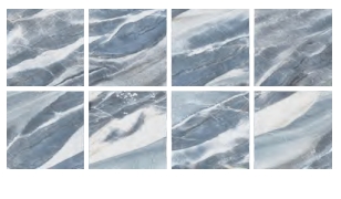 Керамогранит, Пиастрелла, 600х300х10 мм, ректификат, Дизайнерский технический AZ3603, azul macaube синий камень