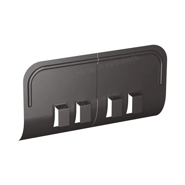 Ограничитель перелива Ø100 мм, Металл Профиль Foramina Freeze, DarkBrown