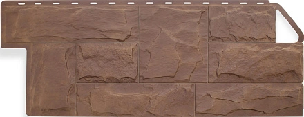 Фасадные панели Альта Профиль, Гранит, 1130 х 480 мм цвет: балканский