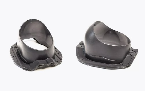 Проходной элемент Gervent для профлиста-35 серый