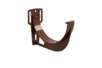 Кронштейн желоба slider пвх, Grand Line классик Ø 120 мм, цвет: шоколад