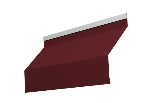 Ламель для забора жалюзи, Milan, с пленкой 0.5 мм, PurLite Matt, RAL 3005