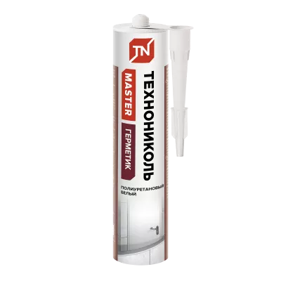 Герметик Технониколь полиуретановый, Master, белый, 310 мл