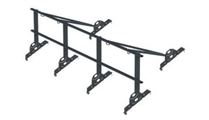 Ограждение кровельное для металлочерепицы и гибкой черепицы Orima SYV, H=600 мм, L= 3000 мм RR 32