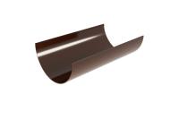 Желоб водосточный пвх Grand Line классик Ø 120 мм, L=3000 мм, цвет: коричневый