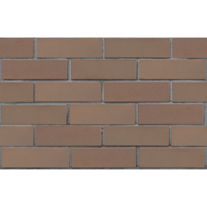 Кирпич облицовочный керамический ЛСР, 1НФ пустотелый, цвет: светло-коричневый Флеш Ультра, гладкий, М175, 250х120х65 мм