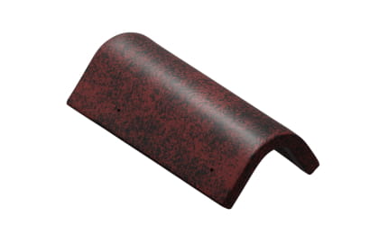 Боковая универсальная черепица Braas Франкфурт цвет: магма