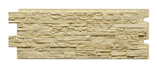 Фасадные панели Docke Алтай, 1196х426 мм Standart, цвет: кремовый