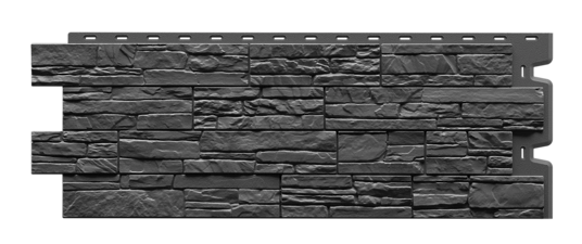 Фасадные панели Docke Алтай, 1196х426 мм Standart, цвет: графит
