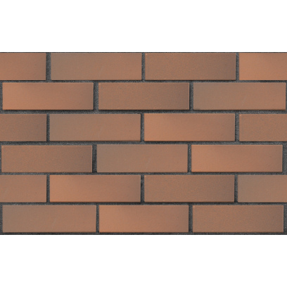 Кирпич облицовочный керамический ЛСР, 1НФ пустотелый, цвет: светло-коричневый Флеш, гладкий, М175, 250х120х65 мм