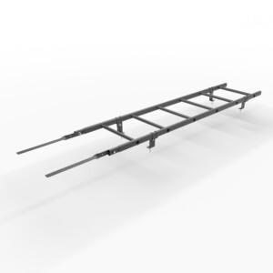 Лестница кровельная, универсальная Roofsystems Prestige 600, L=1200 мм RAL 7024