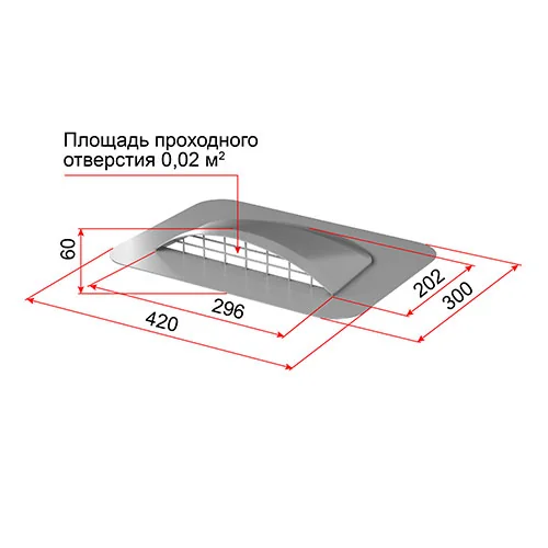 Технониколь Аэратор КТВ-Альфа красный
