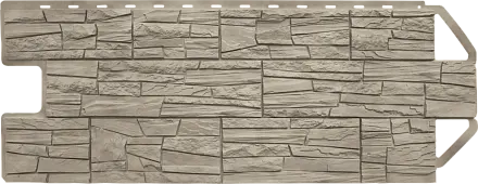 Фасадные панели Альта Профиль, Гранд каньон ЭКО, 1160 х 450 мм цвет: кремовый