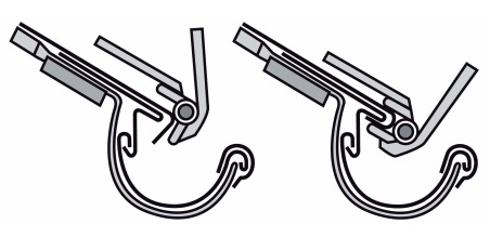 Рамка для дозагиба карнизного свеса EDMA