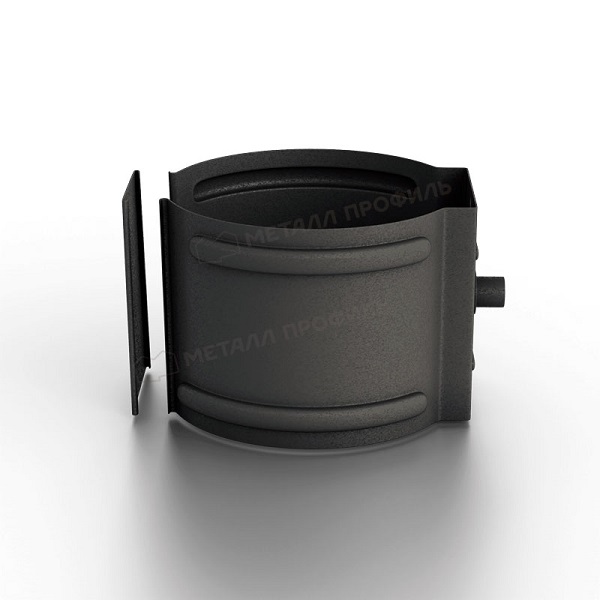 Держатель трубы на кирпич Ø100 мм, Металл Профиль Foramina Freeze, DarkBrown