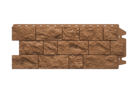 Фасадные панели Docke Fels, 1072х450 мм Premium, цвет: терракотовый