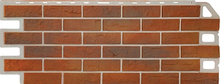 Фасадные панели Альта Профиль, Рустикальный кирпич, 1130 х 470 мм цвет: 03