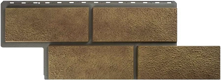 Фасадные панели Альта Профиль, Неаполитанский камень, 1260 х 450 мм цвет: бежевый