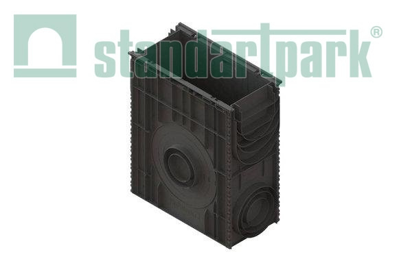Пескоуловитель Standartpark, PolyMax Basic, DN200, h600, сборный, с низким бортом, арт: 858007