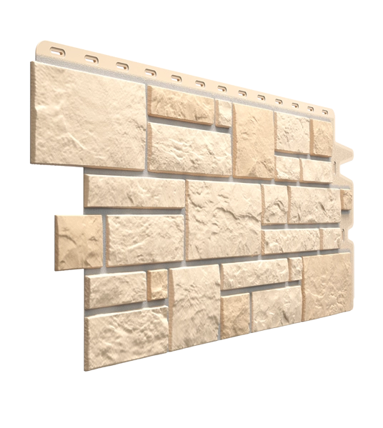 Фасадные панели Docke Burg, 1072х472 мм Premium, цвет: пшеничный
