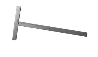 СЗ Костыль кровельный, полоса 25х4, L=400 мм без грунта, без цвета